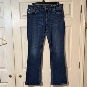 Miss Me Dark Blue Boot Cut Jeans